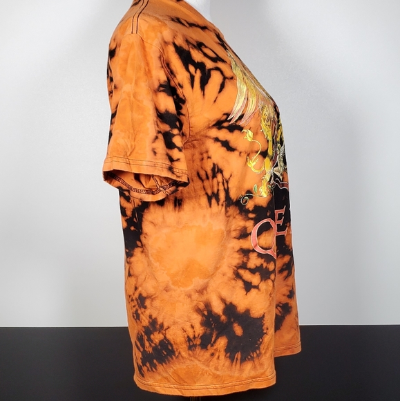 Queen Band Graphic Tee Reverse Tiedye Custom Piece - Picture 3 of 8